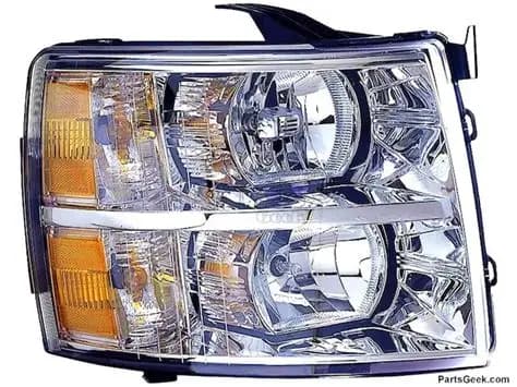 Chevrolet Silverado headlamp assembly