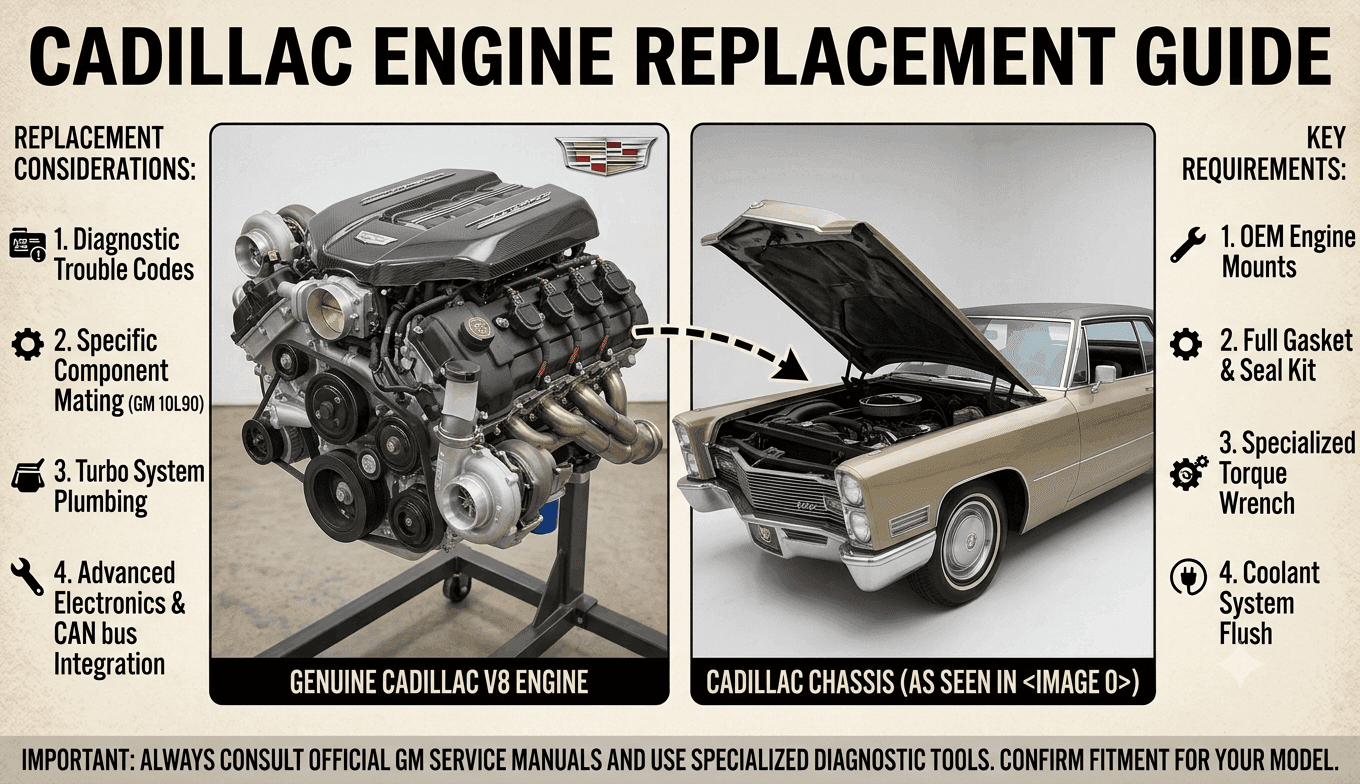 Cadillac Engine Replacement Guide | Used Cadillac Engines